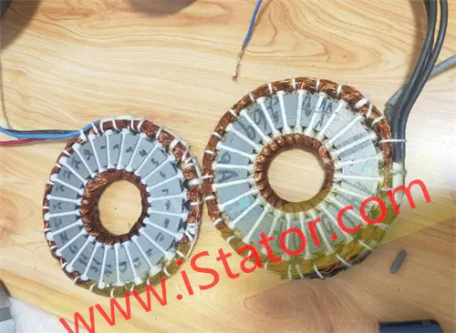 Sản xuất cán Stator động cơ thông lượng hướng trục tập trung vào quy trình xếp chồng lõi