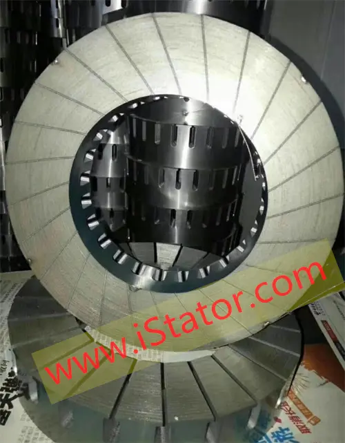 Axial Flux Stator Laminering Til Disc Motor og Axial Flux Motor Fremstilling fra Kina