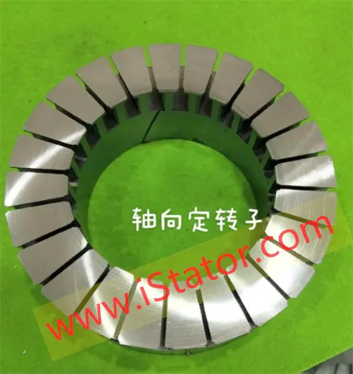 Axial Flux Stator Lamination For Disc Motor and Axial Flux Motor Manufacture From China