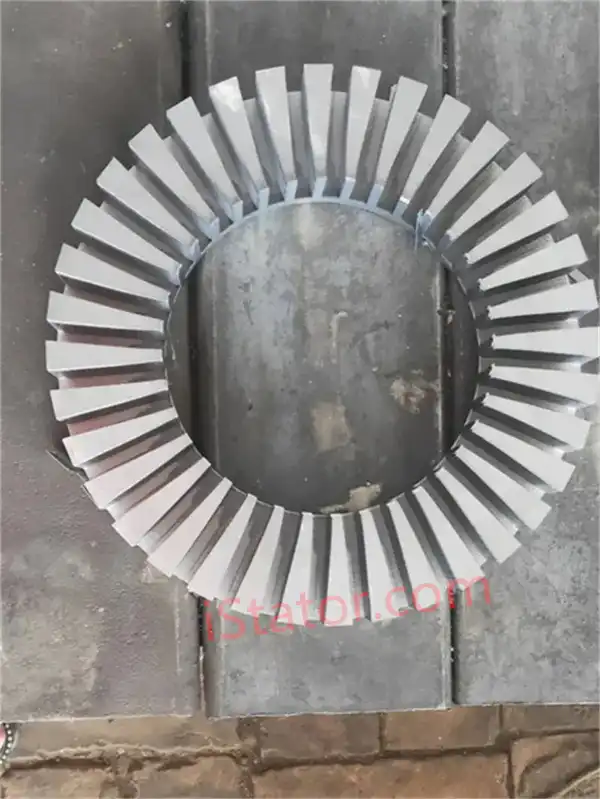 Fabricant de piles de collage de laminations de stator à flux axial en Chine