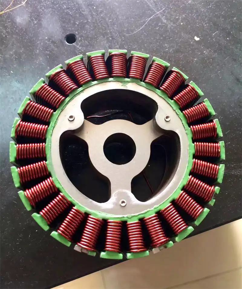 belitan kumparan stator motor