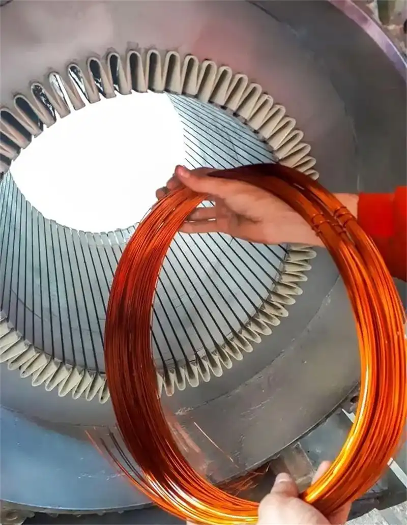 whole coil winding